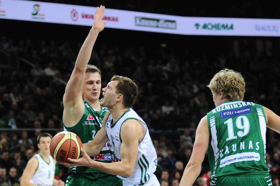 Po atkaklios kovos „Žalgiris“ įveikė „Rūdupio“ pasipriešinimą