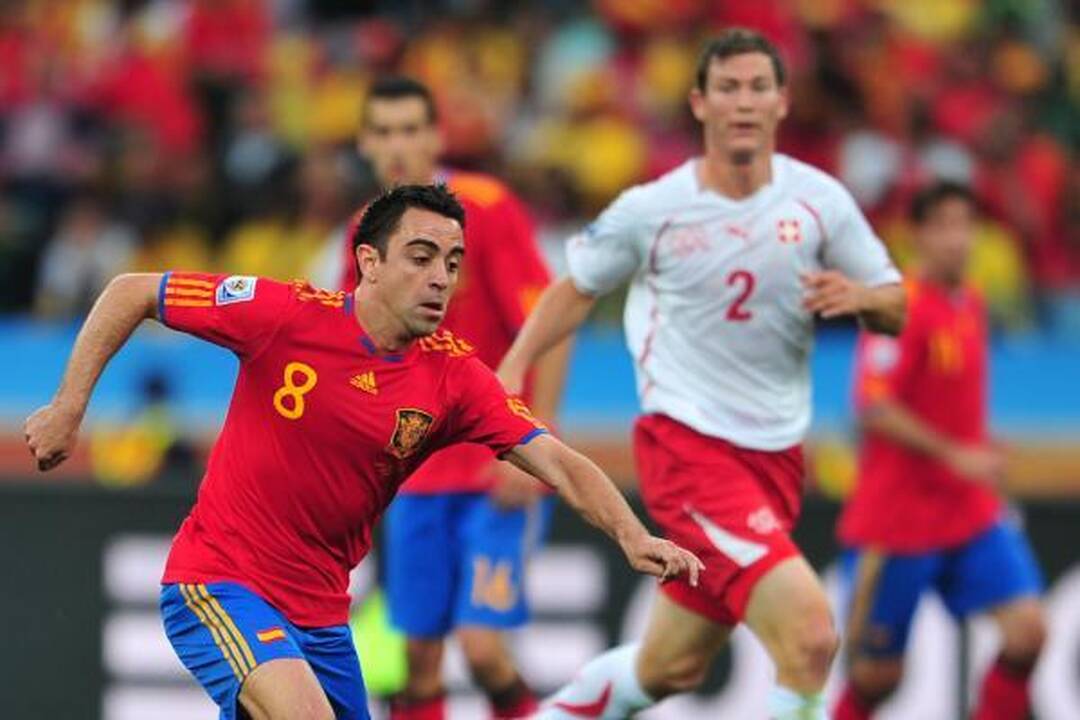Šveicarai sensacingai parklupdė Europos čempionus ispanus