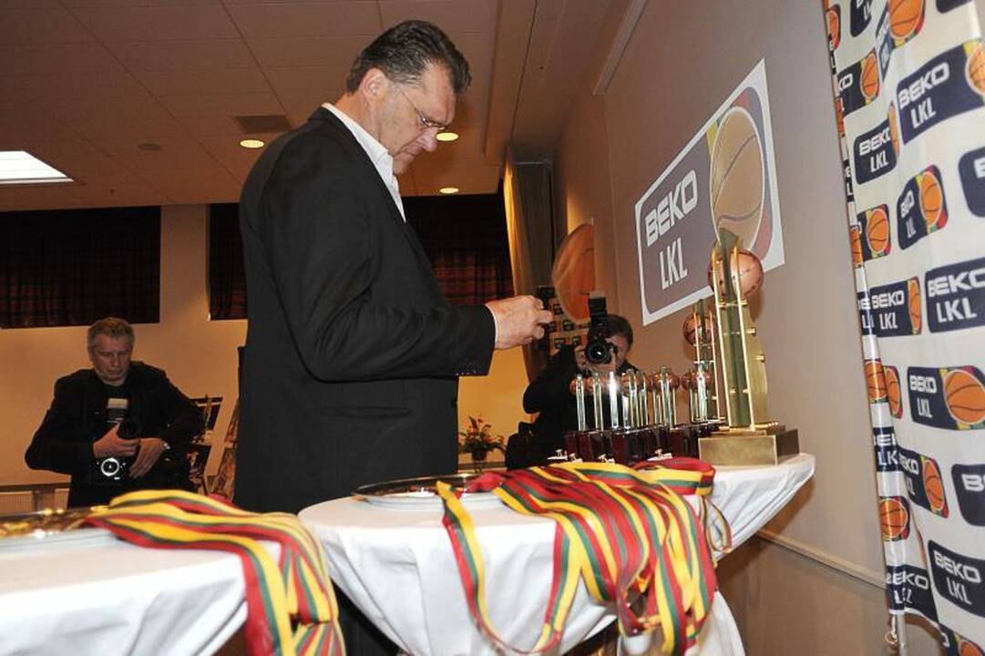Ant žalgiriečių rankų – spindintys LKL čempionų žiedai
