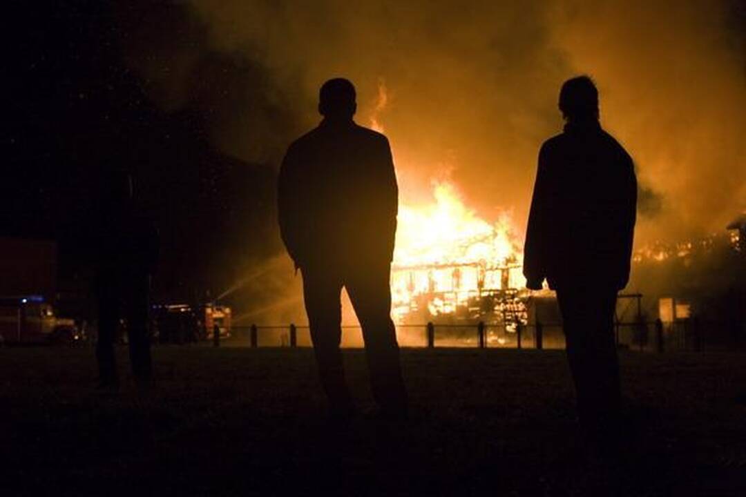 Klaipėdoje sudegė bažnyčia
