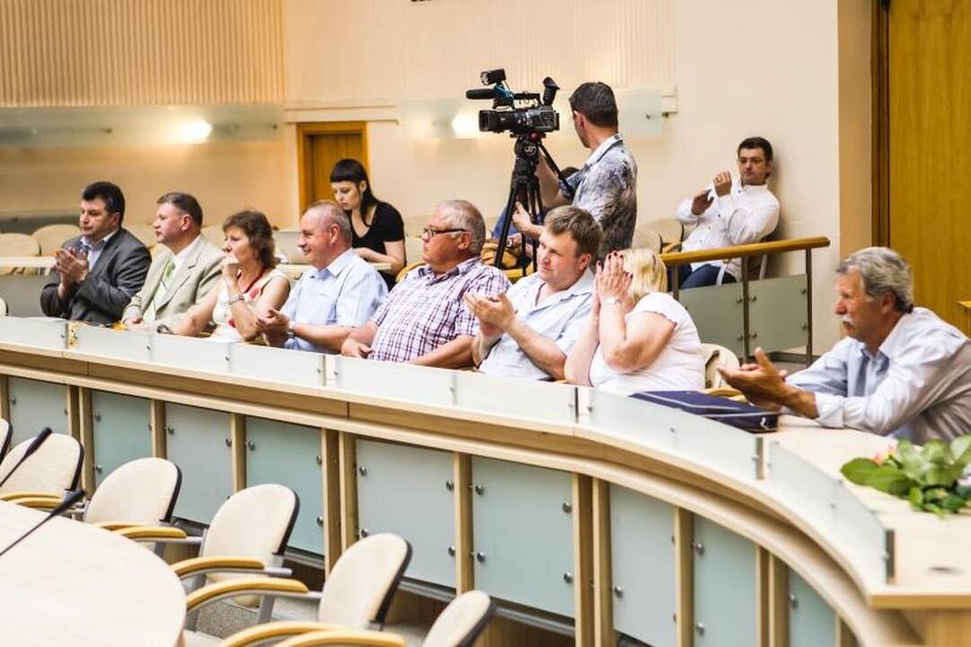 Dovana aktyviausiems kauniečiams – miesto vėliavos