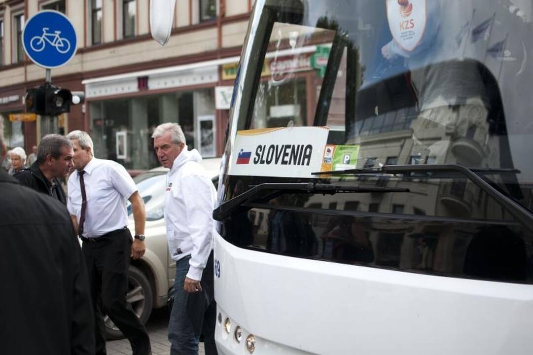 Slovėnijos ir Rusijos rinktinės – jau Kaune