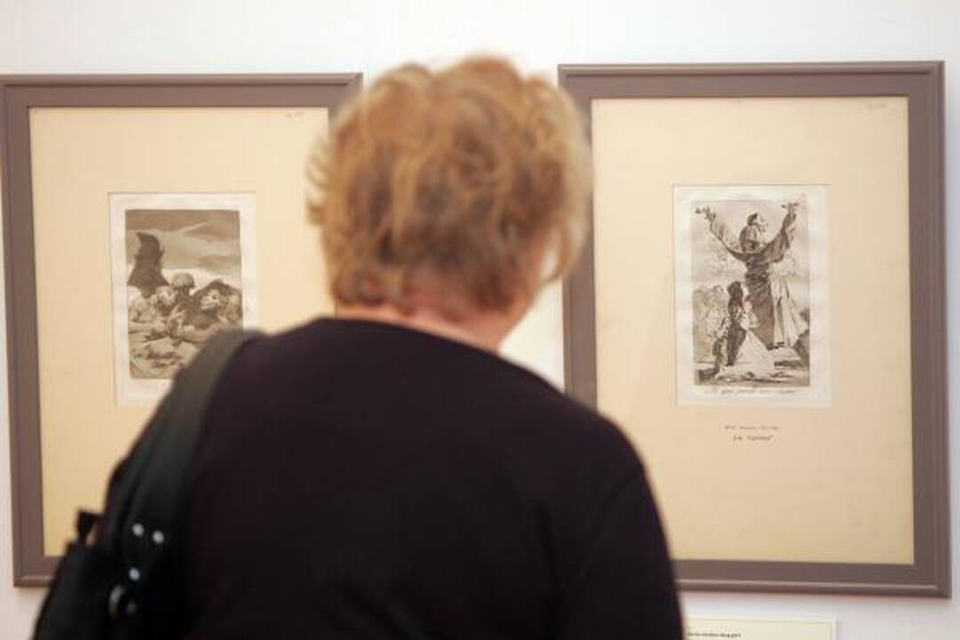 Ispanų genijus F.Goya Vilniuje atskleidžia tamsiąją žmogaus pusę
