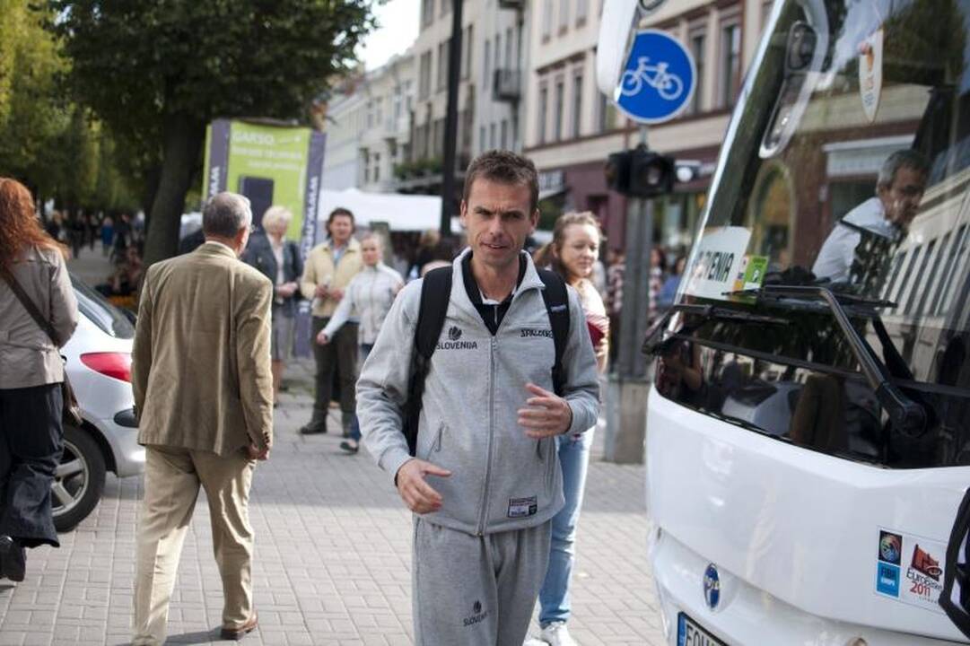 Slovėnijos ir Rusijos rinktinės – jau Kaune