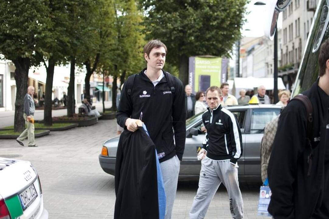 Slovėnijos ir Rusijos rinktinės – jau Kaune