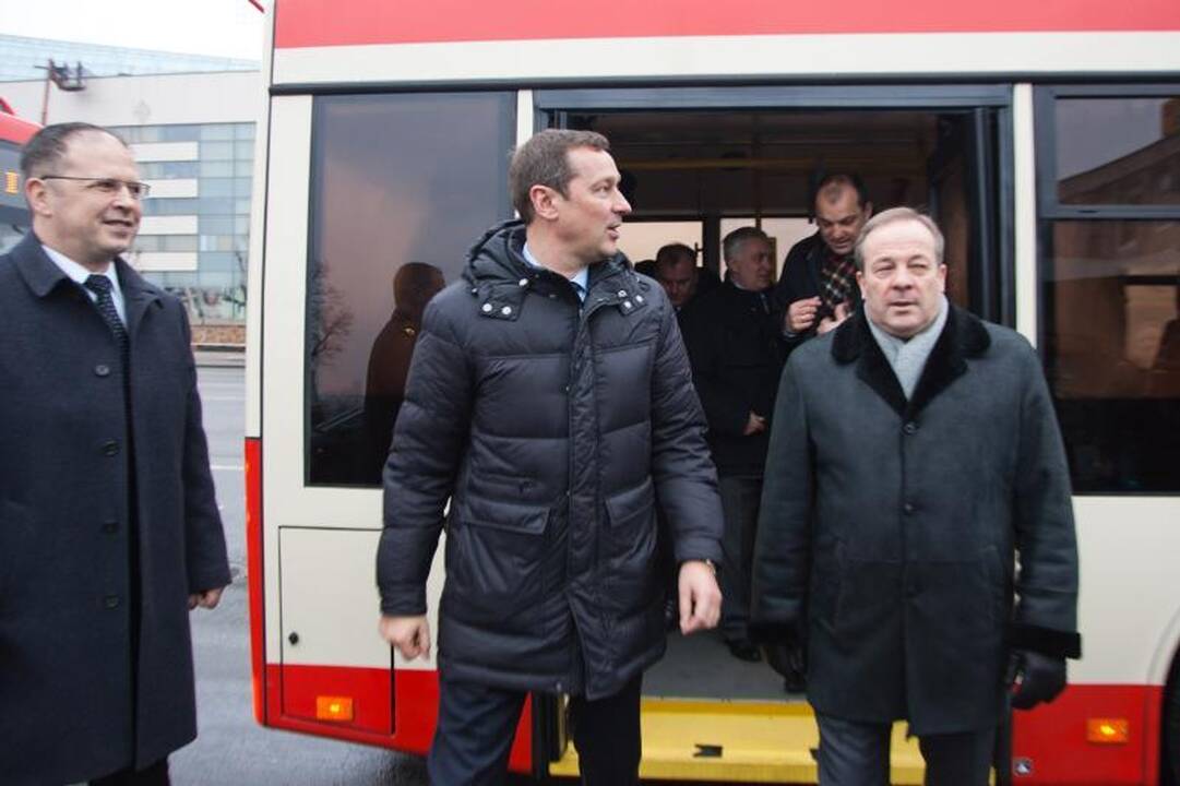 Į gatves išrieda lietuviški troleibusai 