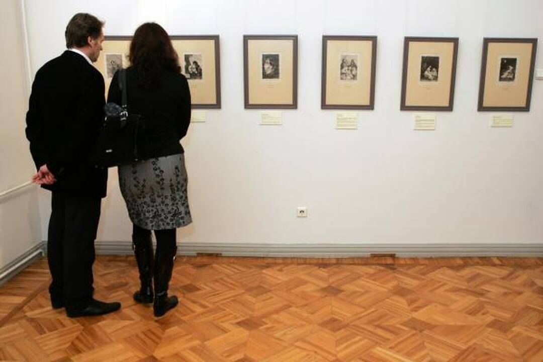 Ispanų genijus F.Goya Vilniuje atskleidžia tamsiąją žmogaus pusę