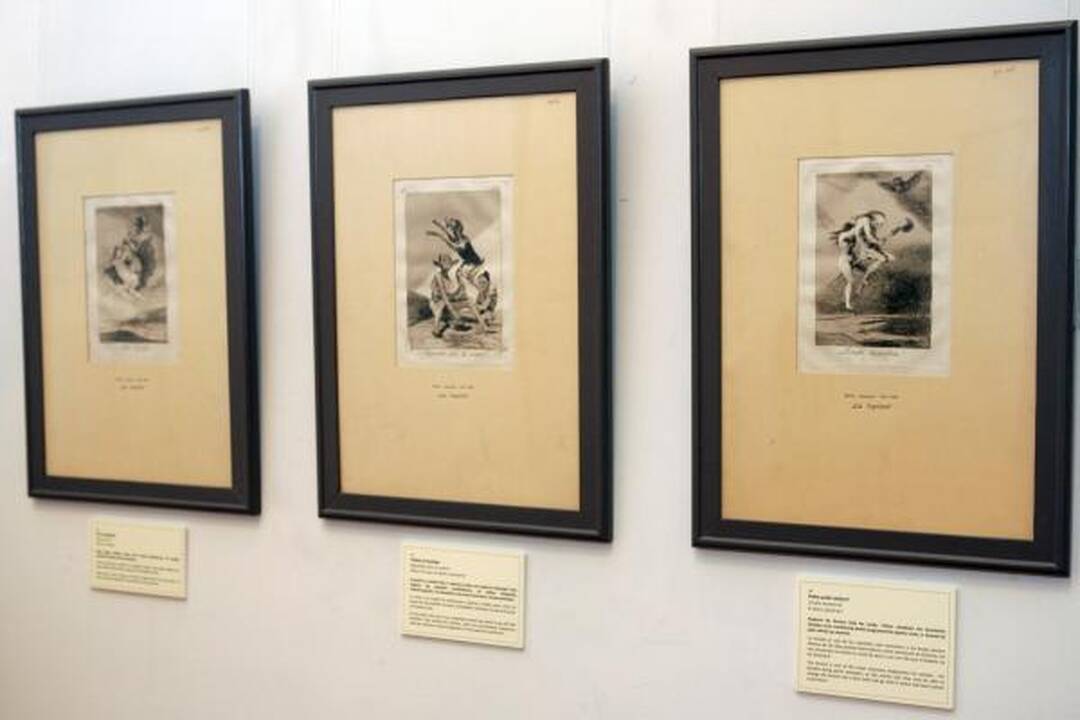 Ispanų genijus F.Goya Vilniuje atskleidžia tamsiąją žmogaus pusę