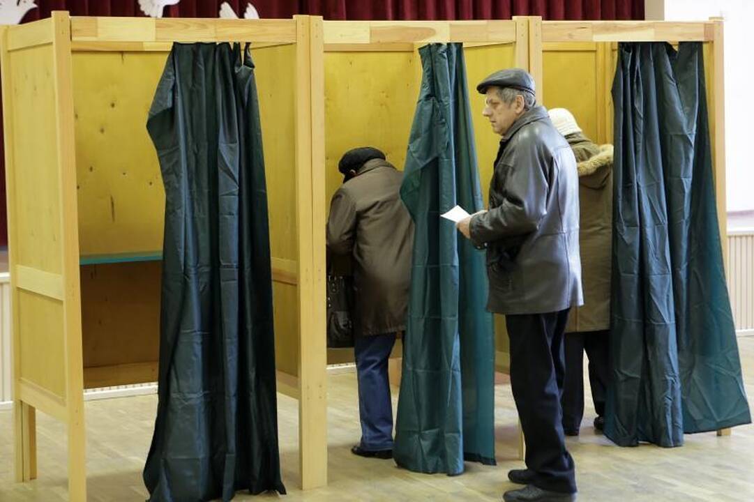 Klaipėdoje teko tramdyti rinkimų apylinkėje triukšmą kėlusį rinkėją