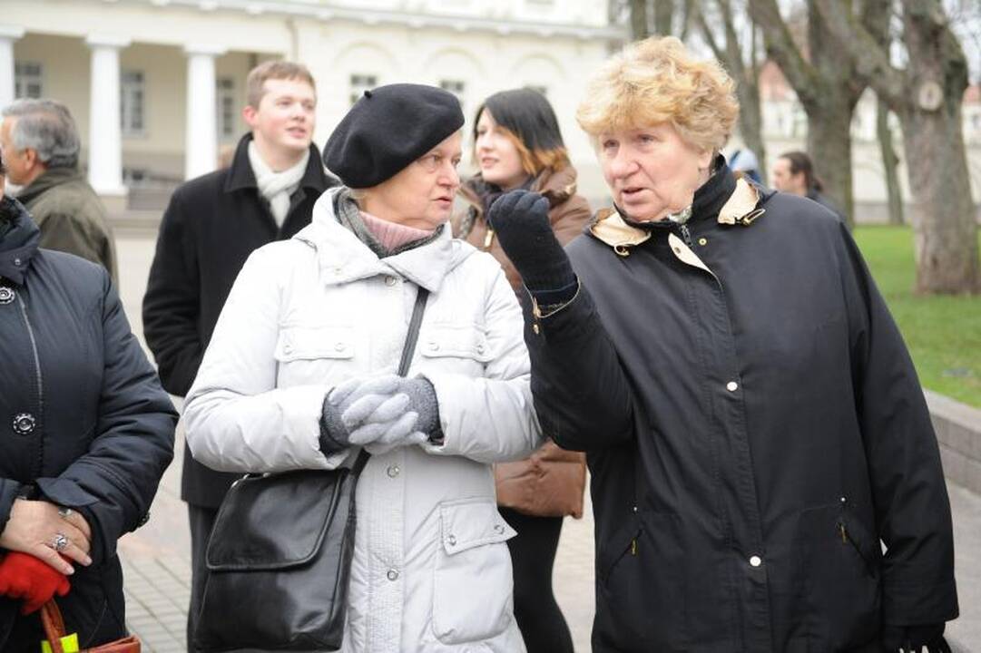 Vilniuje paminėtas Garliavos įvykių pusmetis