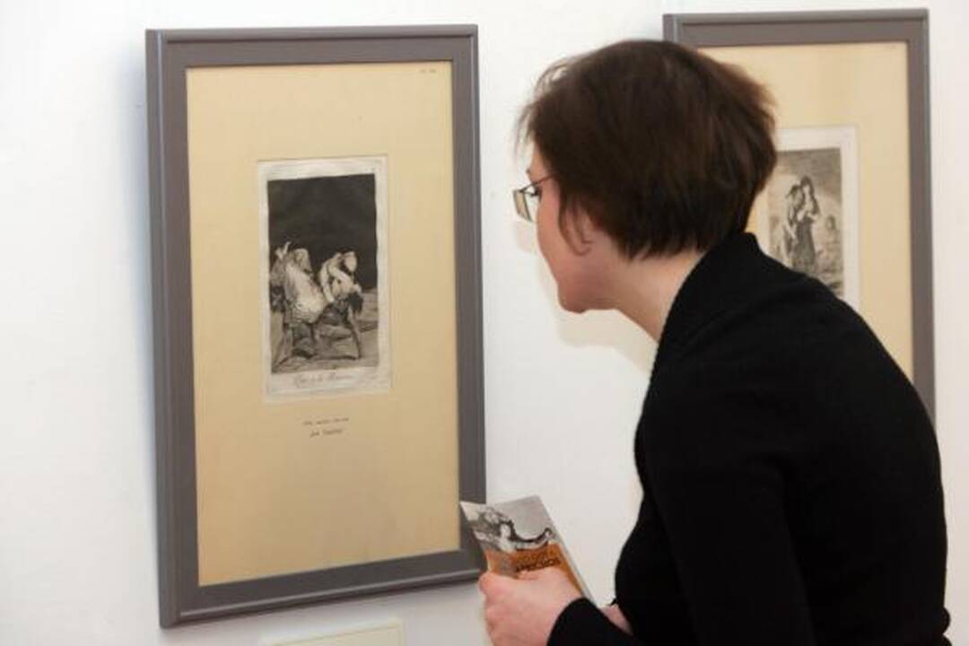 Ispanų genijus F.Goya Vilniuje atskleidžia tamsiąją žmogaus pusę