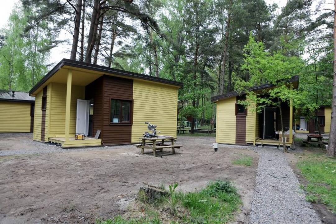 Pajūrio kempinge namelių nuomos kainos sieks šimtus litų