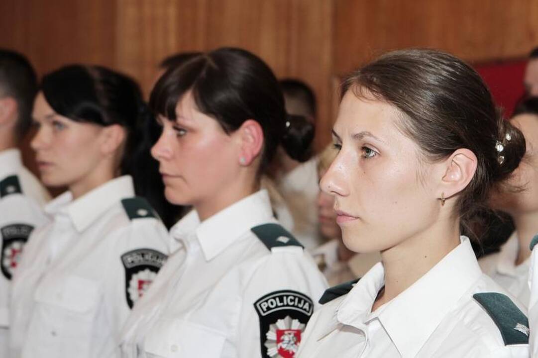 Klaipėdos apskrities komisariate – nauji policininkai