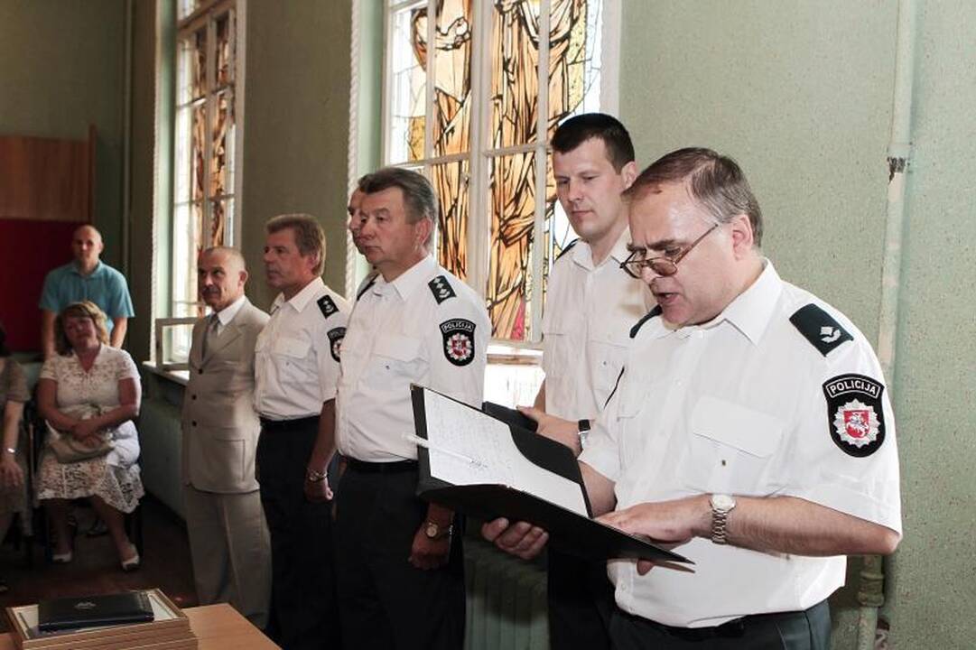 Klaipėdos apskrities komisariate – nauji policininkai