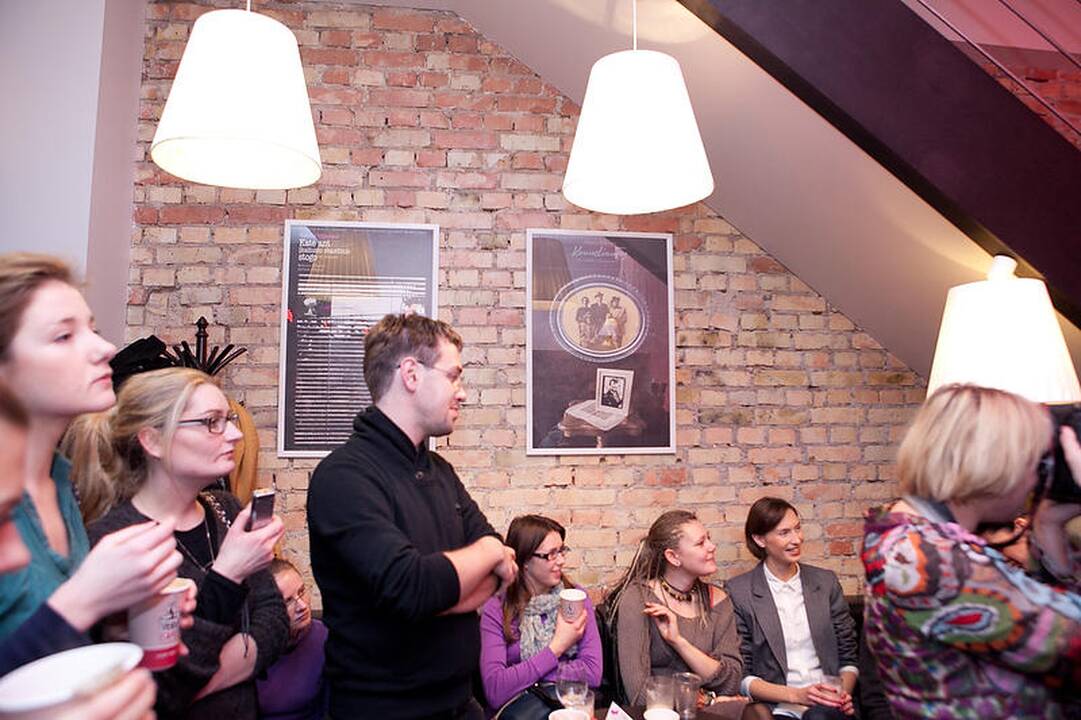 Dizaineris A.Pogrebnojus sukūrė interjerą sostinės kavinei