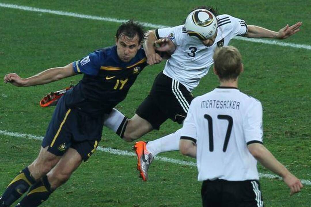 D grupė: įspūdinga vokiečių pergalė prieš australus