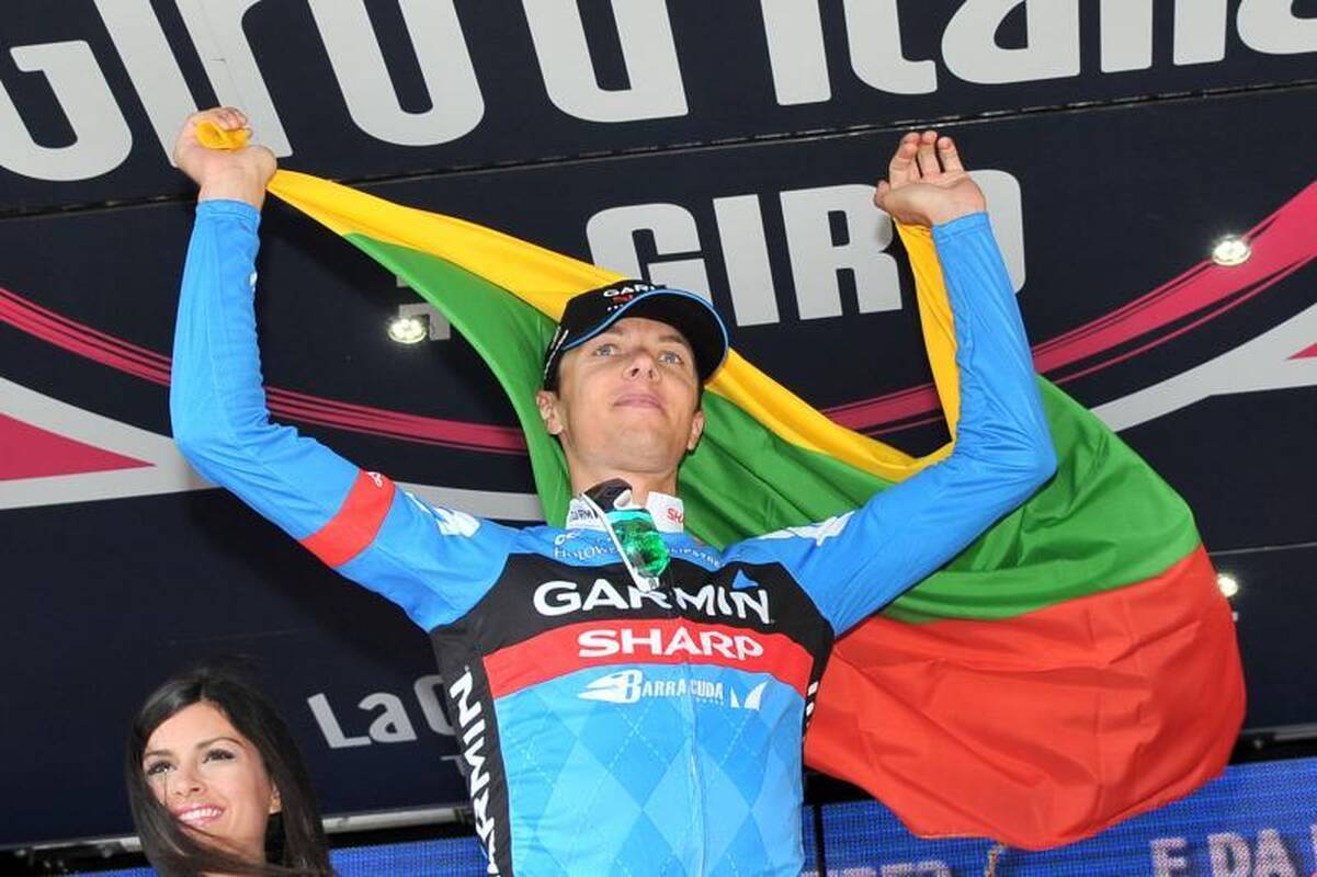 R. Navardauskas laimėjo vienuoliktąjį „Giro d'Italia“ etapą