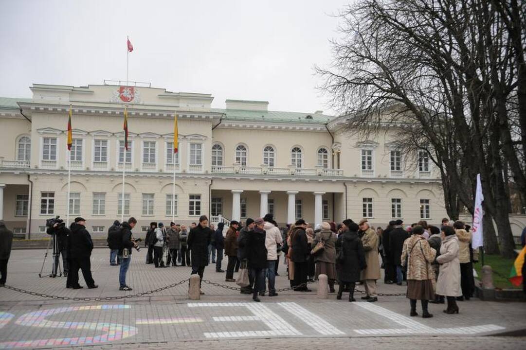 Vilniuje paminėtas Garliavos įvykių pusmetis