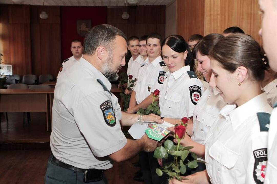 Klaipėdos apskrities komisariate – nauji policininkai