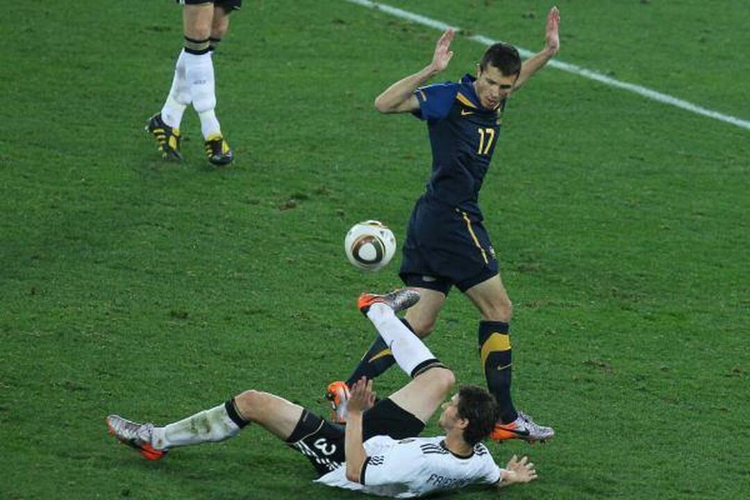 D grupė: įspūdinga vokiečių pergalė prieš australus