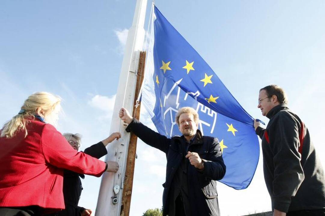 Piliavietėje suplevėsavo „Europos paveldo dienų“ vėliava 