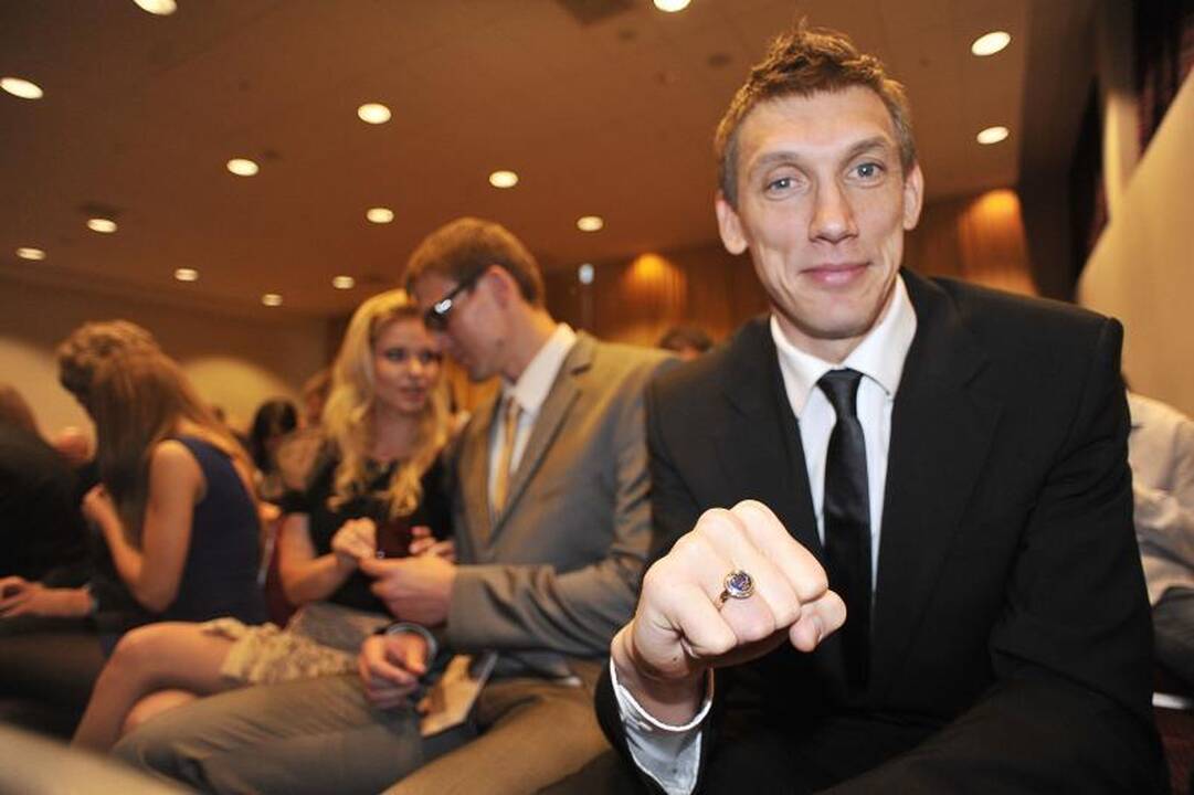 Ant žalgiriečių rankų – spindintys LKL čempionų žiedai