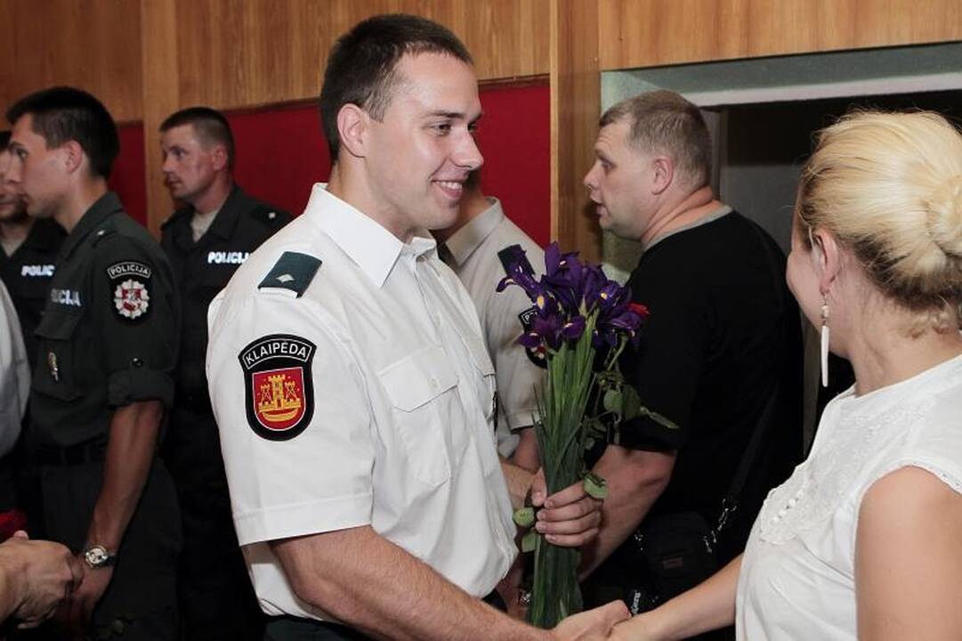 Klaipėdos apskrities komisariate – nauji policininkai