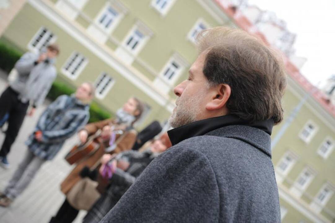 Vilniuje paminėtas Garliavos įvykių pusmetis
