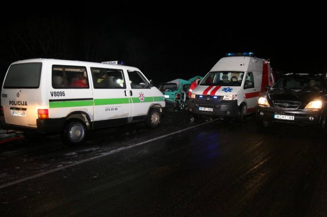 Per skaudžią avariją Vilniaus rajone žuvo moteris