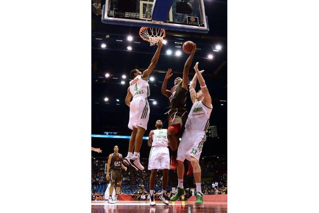 „Žalgiris“ vėl parklupdė Milano stileivas ir tapo lyderiu (komentaras)