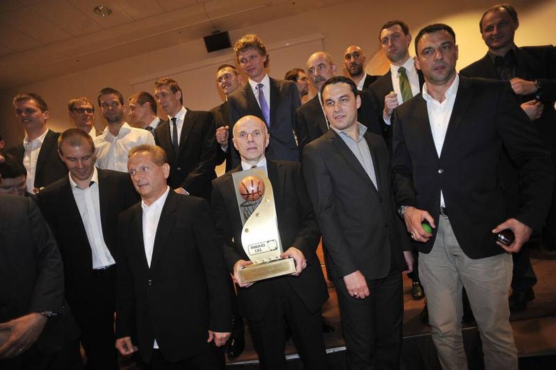 Ant žalgiriečių rankų – spindintys LKL čempionų žiedai