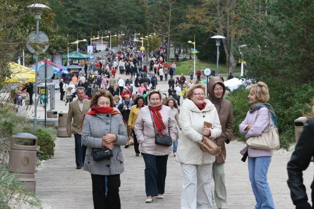 Rudenį Palanga pasitiko rekordais