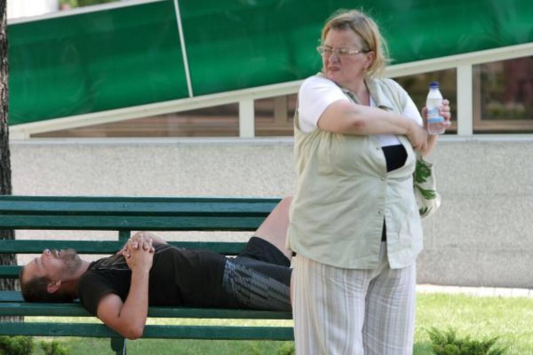 Karščio epidemija išgąsdino ne visus