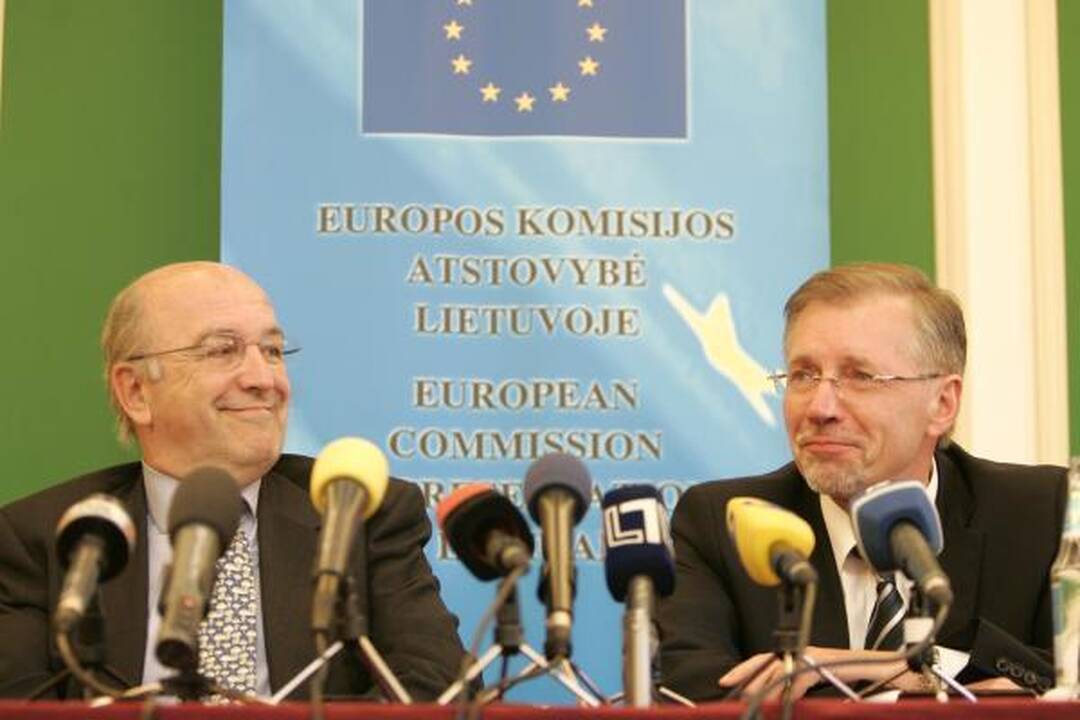 Eurokomisaras euro Lietuvai greitai nežada