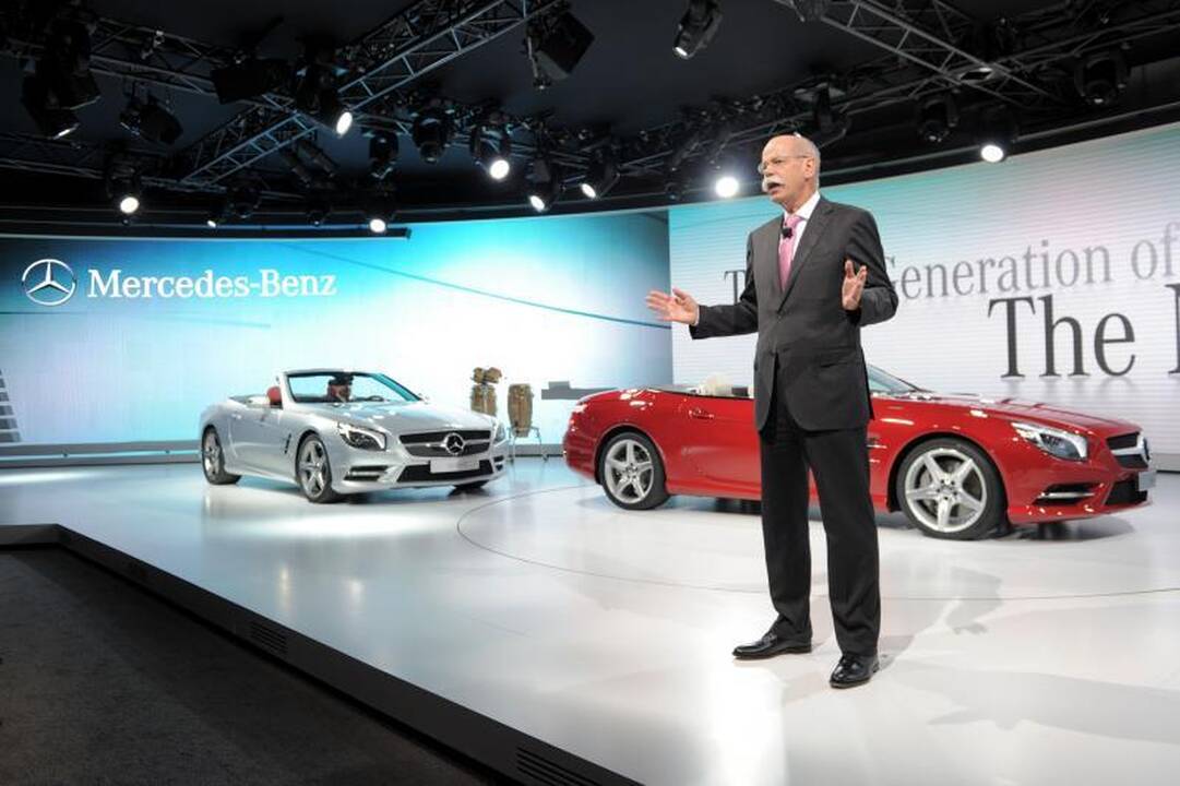 Detroito automobilių paroda: „Mercedes-Benz SL“