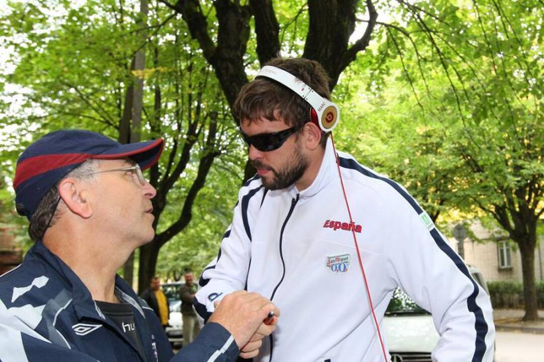 Į Kauną atvyko Europos krepšinio čempionai ispanai