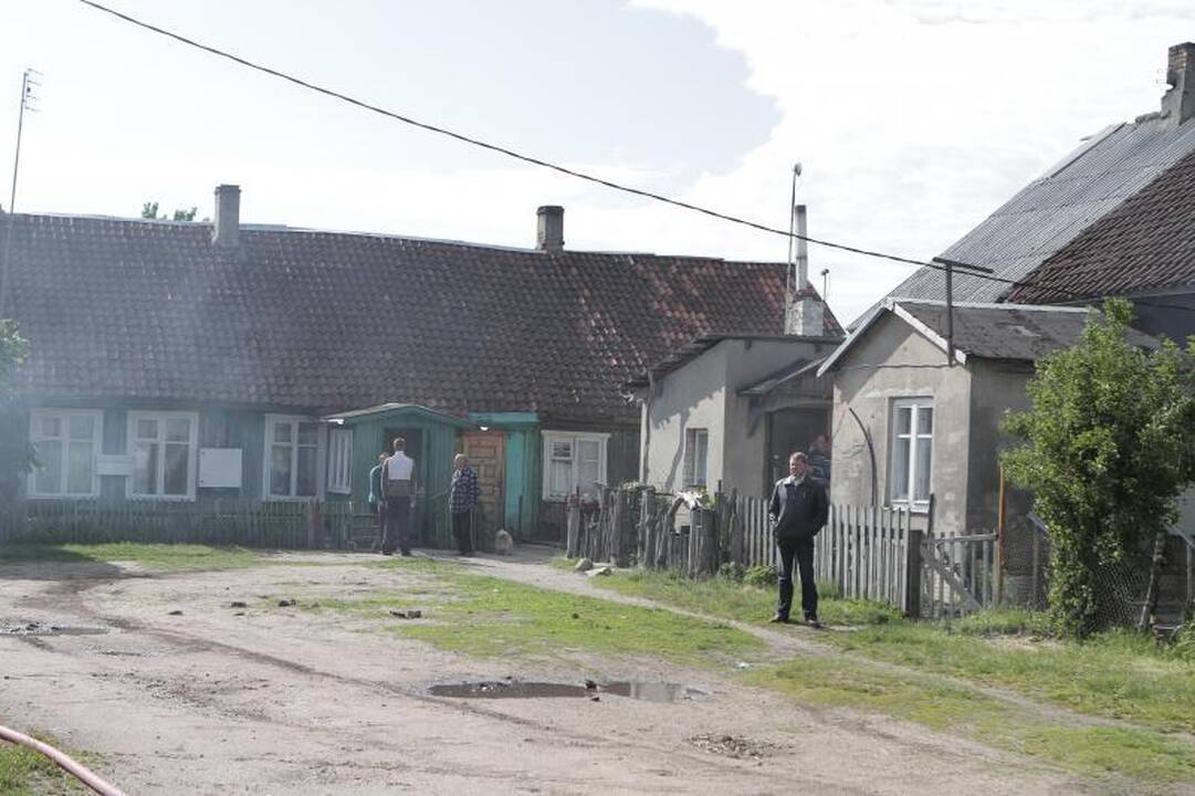 Klaipėdoje Žardupės gatvėje siautė liepsnos