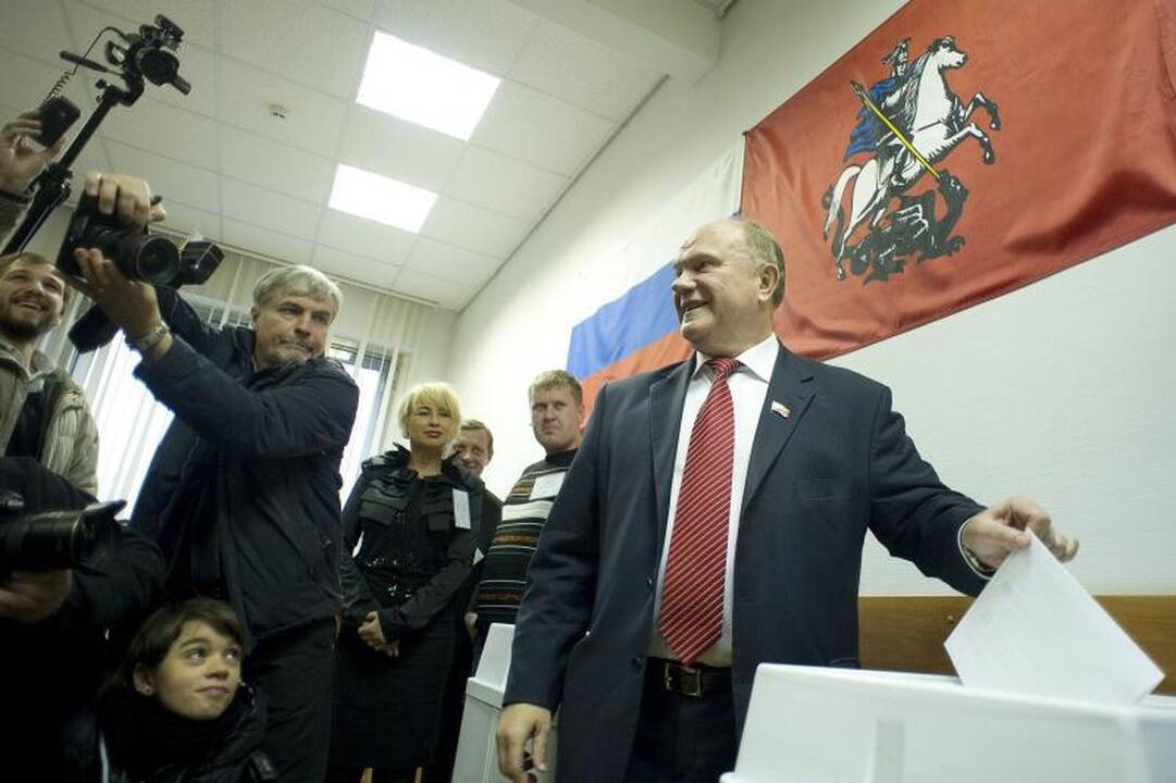 ESBO stebėtojai Rusijoje konstatavo „dažnus“ rinkimų pažeidimus