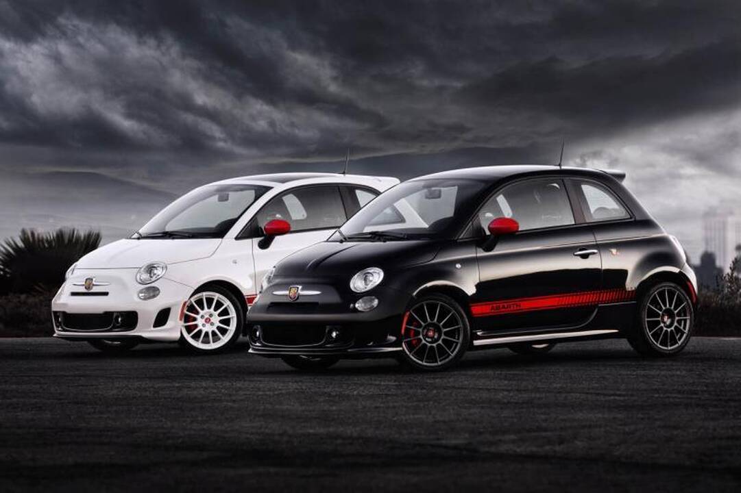 „Papiktintas“ naujasis stileiva „Fiat 500 Abarth“