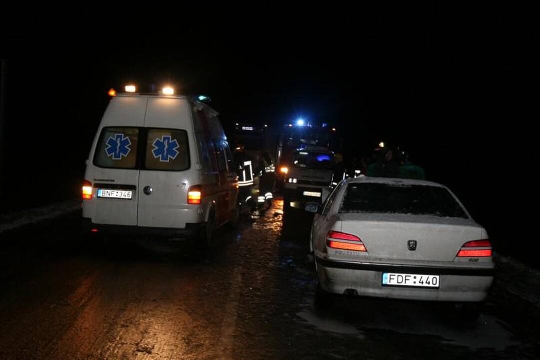 Per skaudžią avariją Vilniaus rajone žuvo moteris