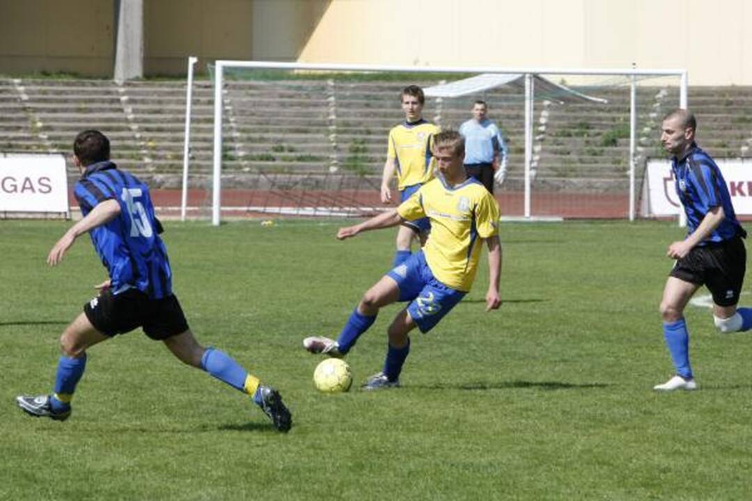 Pirmoji Klaipėdos "Atlanto" pergalė Lietuvos futbolo 1-osios lygos čempionate
