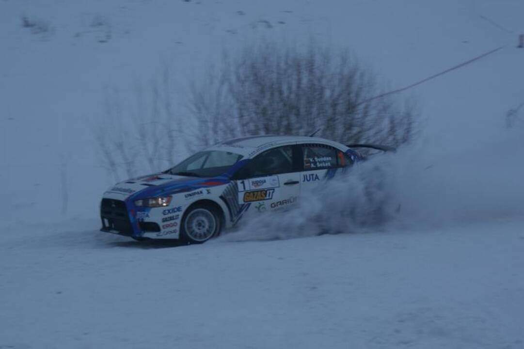 Sauliaus Girdausko ekipažas - ralio „Žemaitija 2012“ nugalėtojas