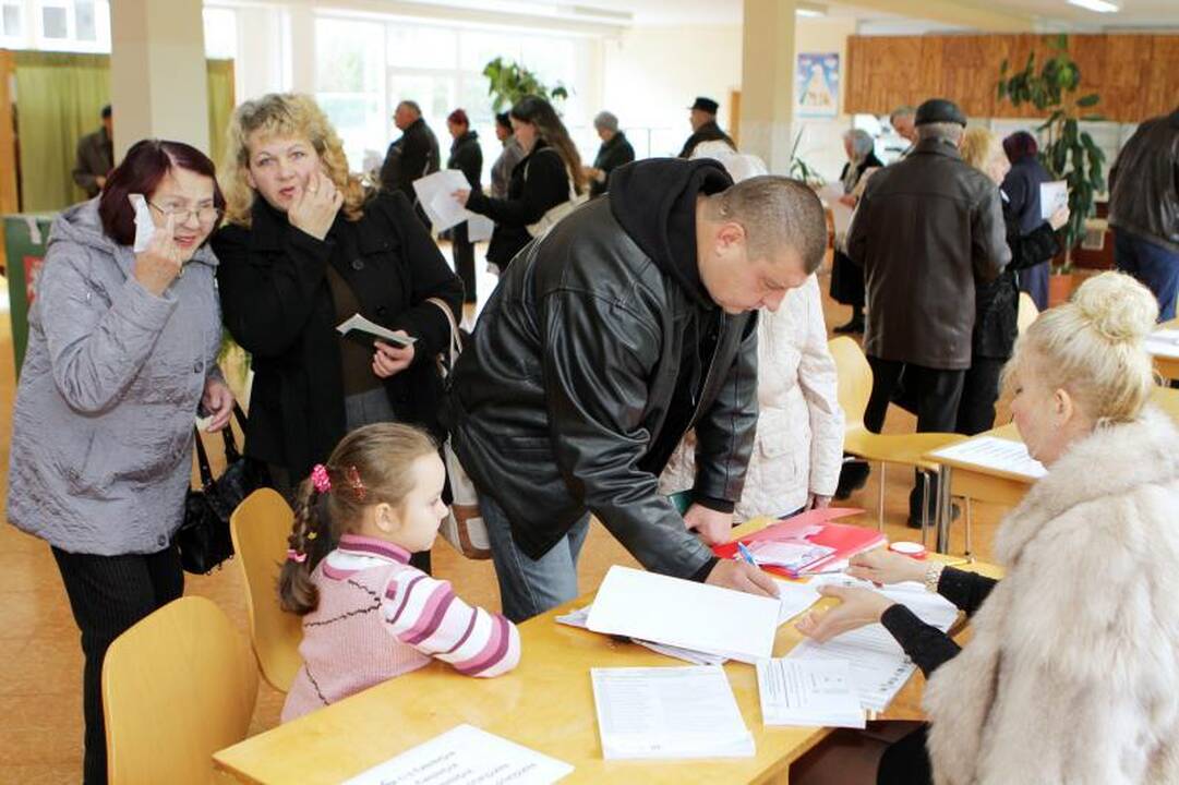Klaipėdoje jau balsavo ketvirtadalis rinkėjų