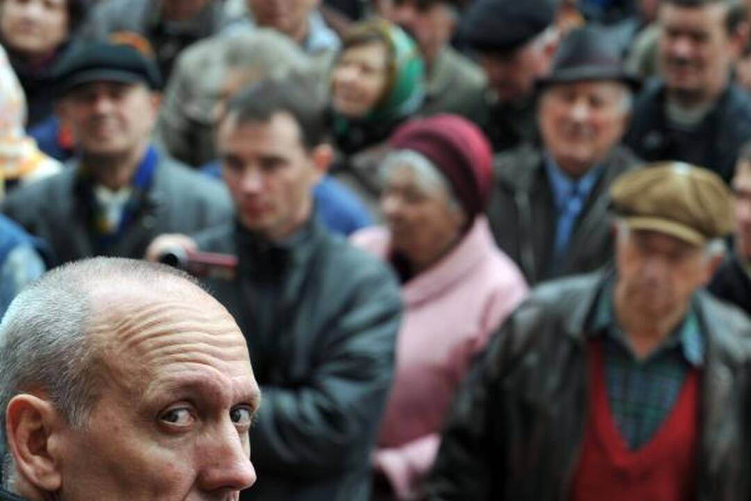 Ukrainoje dėl pašalpų Černobylio padarinių likviduotojams mažinimo protestavo 2 tūkst. žmonių