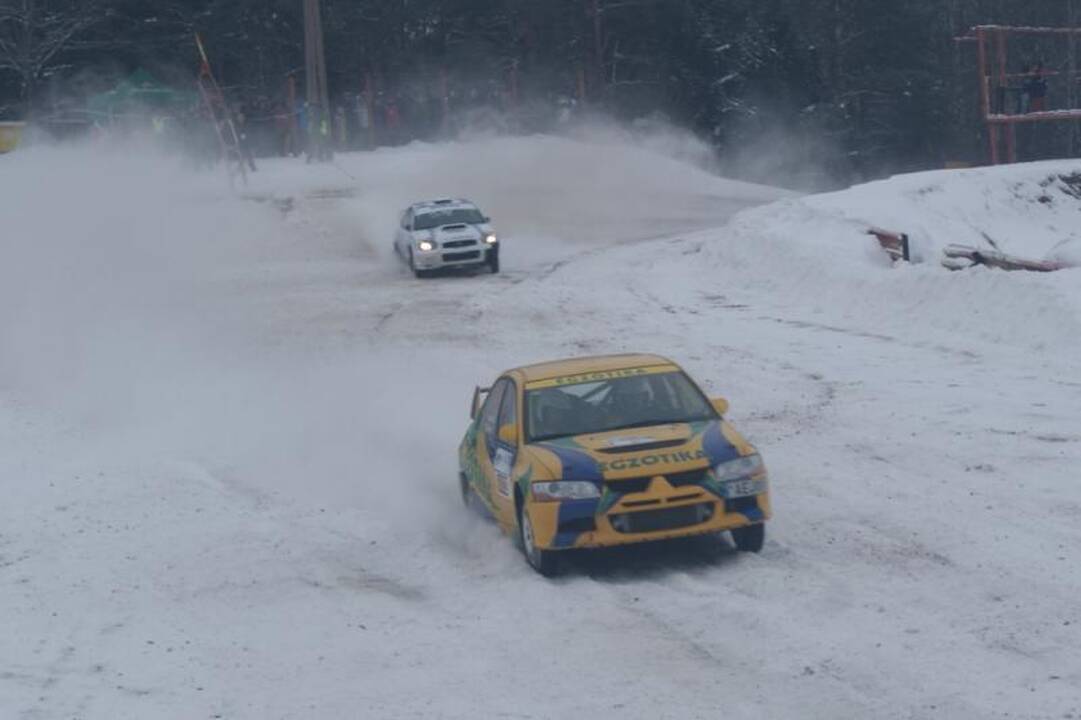 Sauliaus Girdausko ekipažas - ralio „Žemaitija 2012“ nugalėtojas