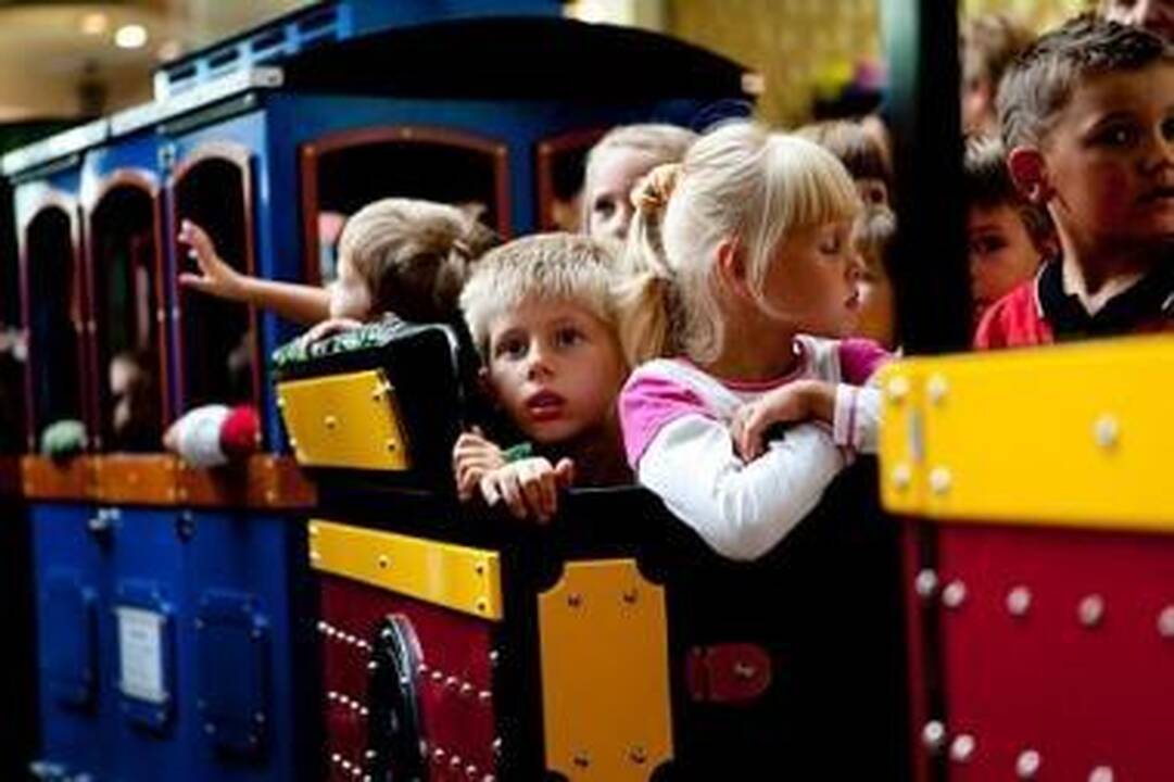 "Megos" traukinukas sulaukė dešimttūkstantojo keleivio