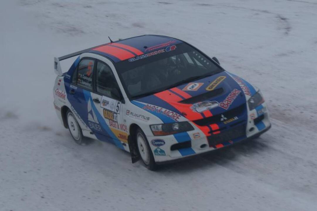 Sauliaus Girdausko ekipažas - ralio „Žemaitija 2012“ nugalėtojas