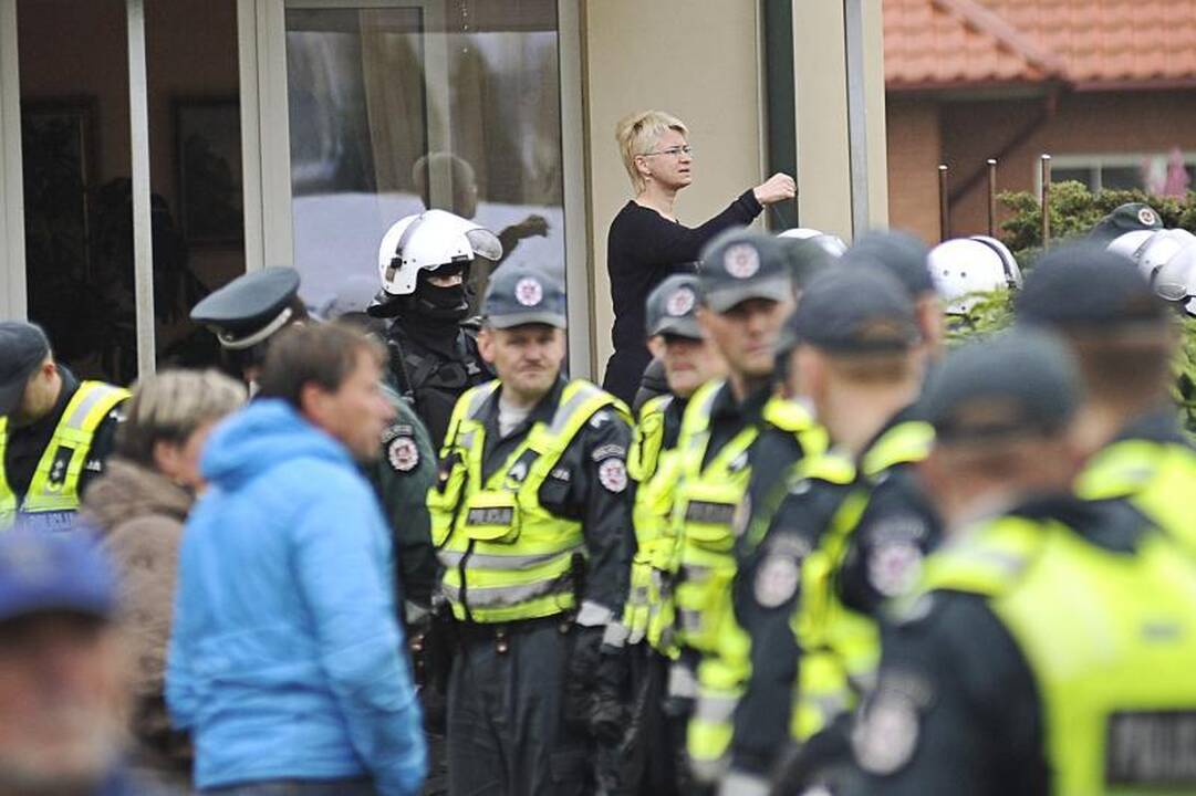 Garliavos operacijoje dalyvavo 240 pareigūnų