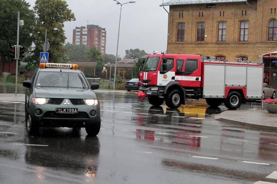 Prie Klaipėdos geležinkelio stoties rasta bomba (papildyta)