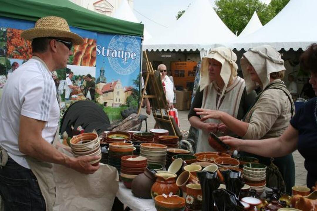 Eidami į Hanzos dienas nepamirškite skėčio ir patogios avalynės